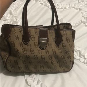Brown dooney Burke purse